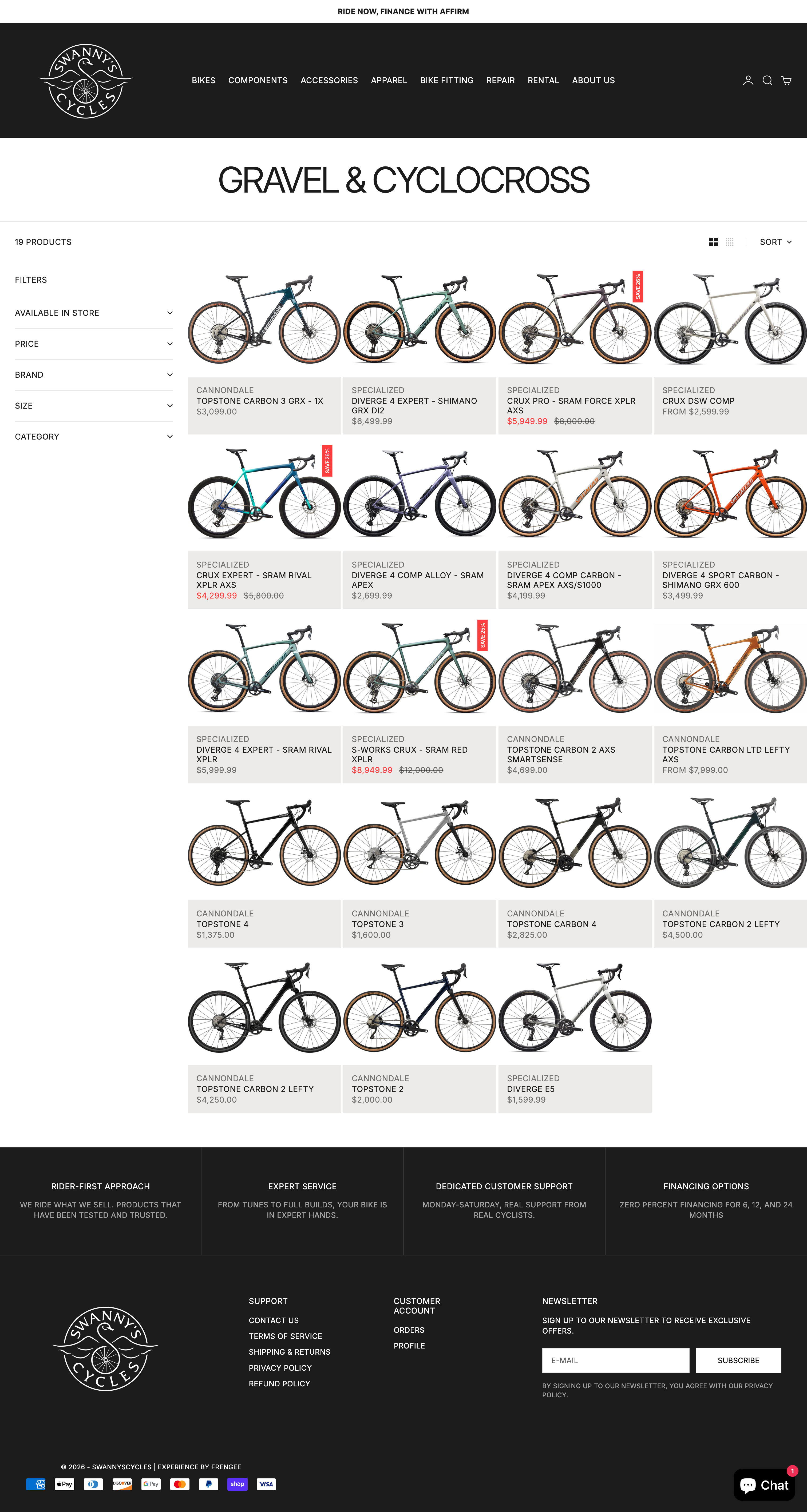 Collection page