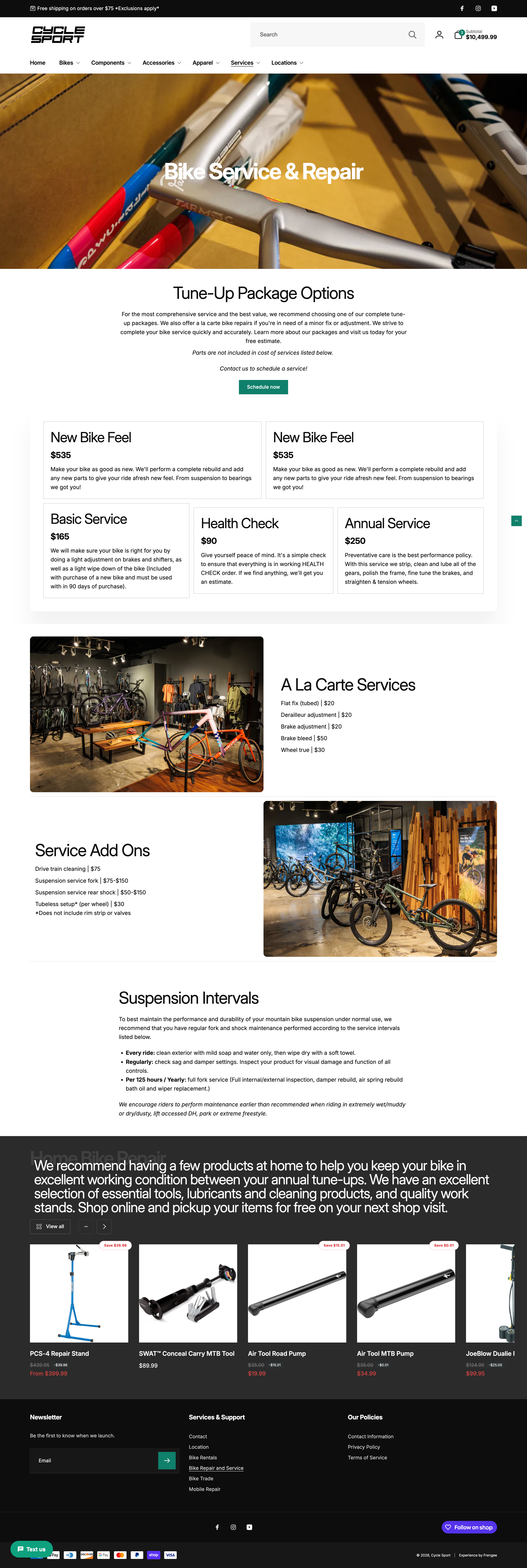 Services redesign